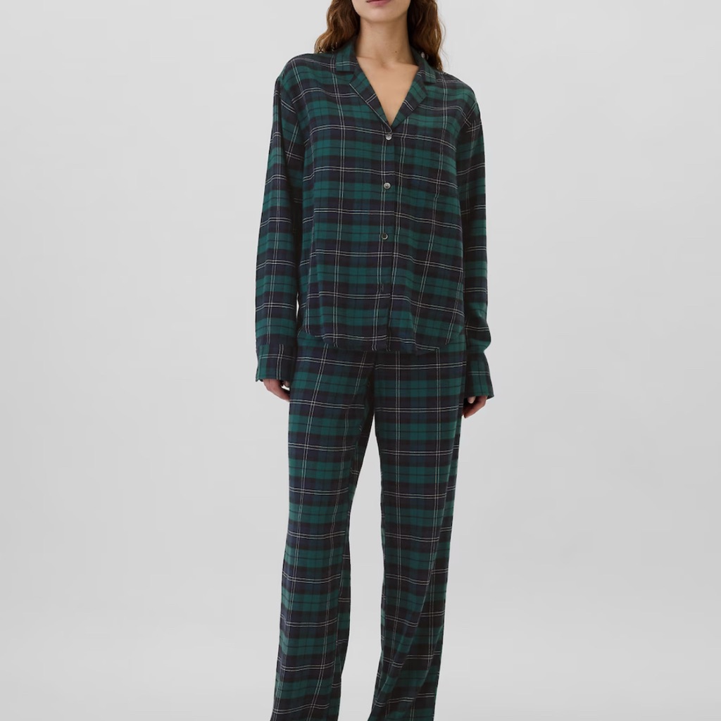 Gap Relaxed Flannel Pjs
